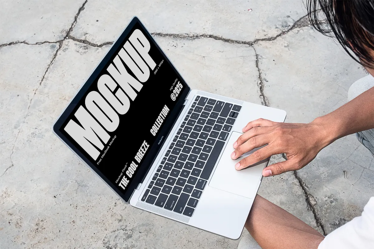 C&B Macbook Mockup