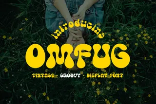 Omfug Retro Display Font