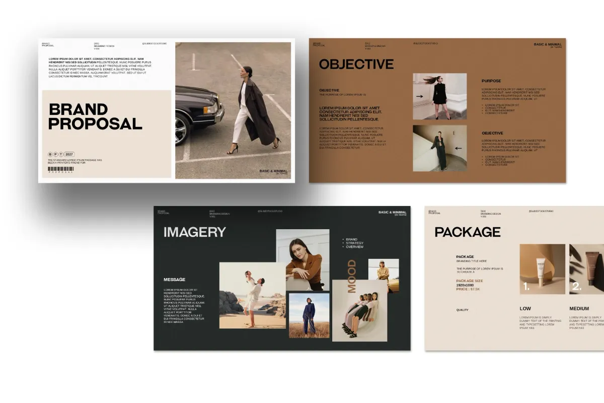 Aesthetic Brand Proposal Presentation Template