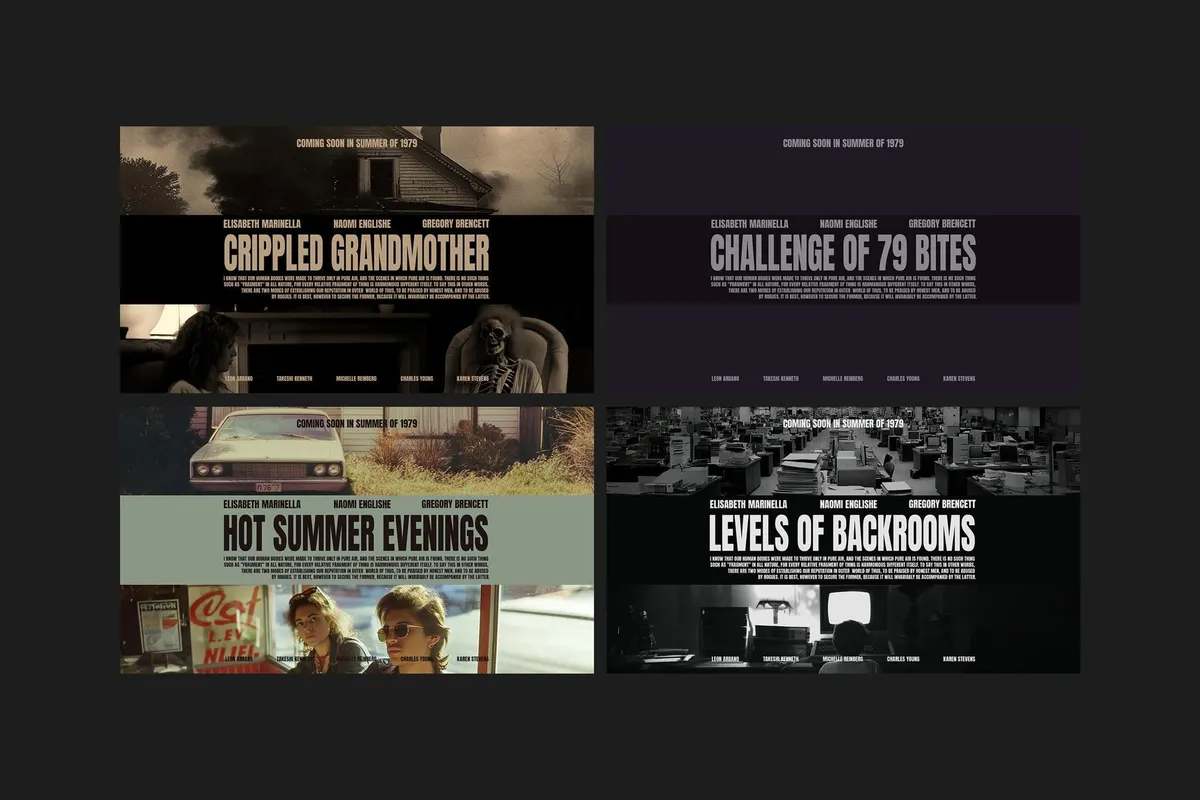 Old Movie Titles Collection