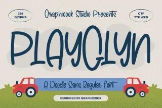 Playglyn Font