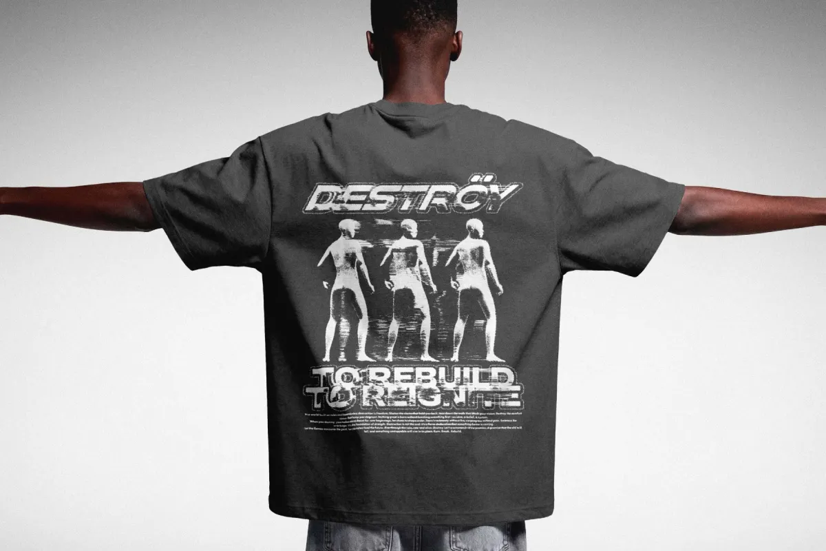 T-shirt Mockup Back Print
