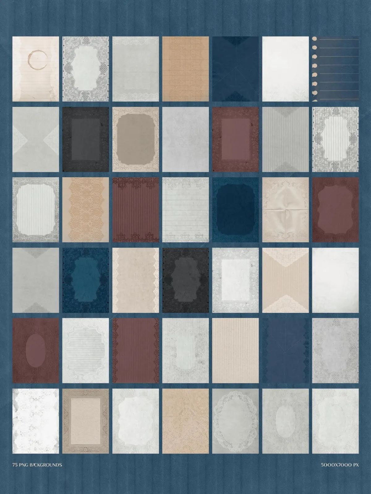 Paper & Lace backgrounds