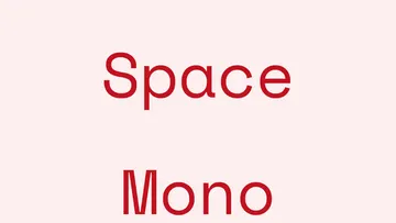 Space Mono Font Family