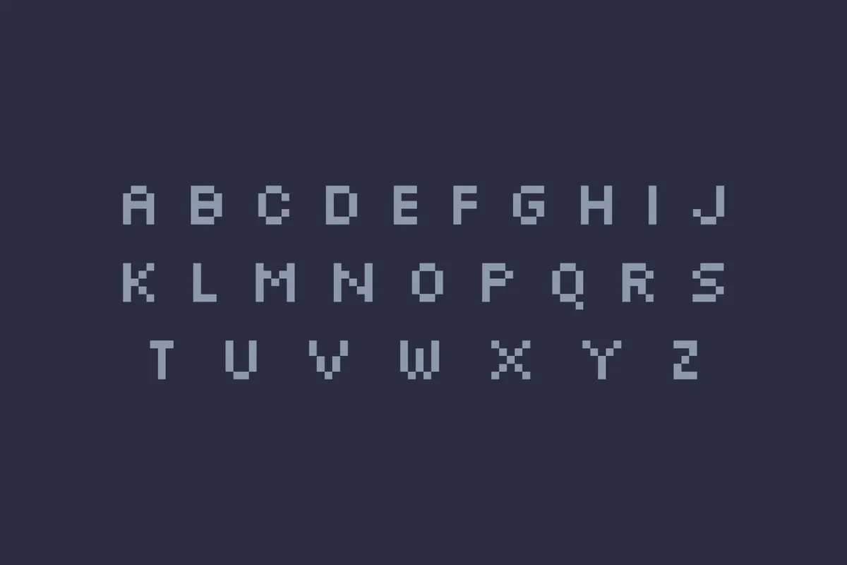 Silkscreen 90s Pixel Font