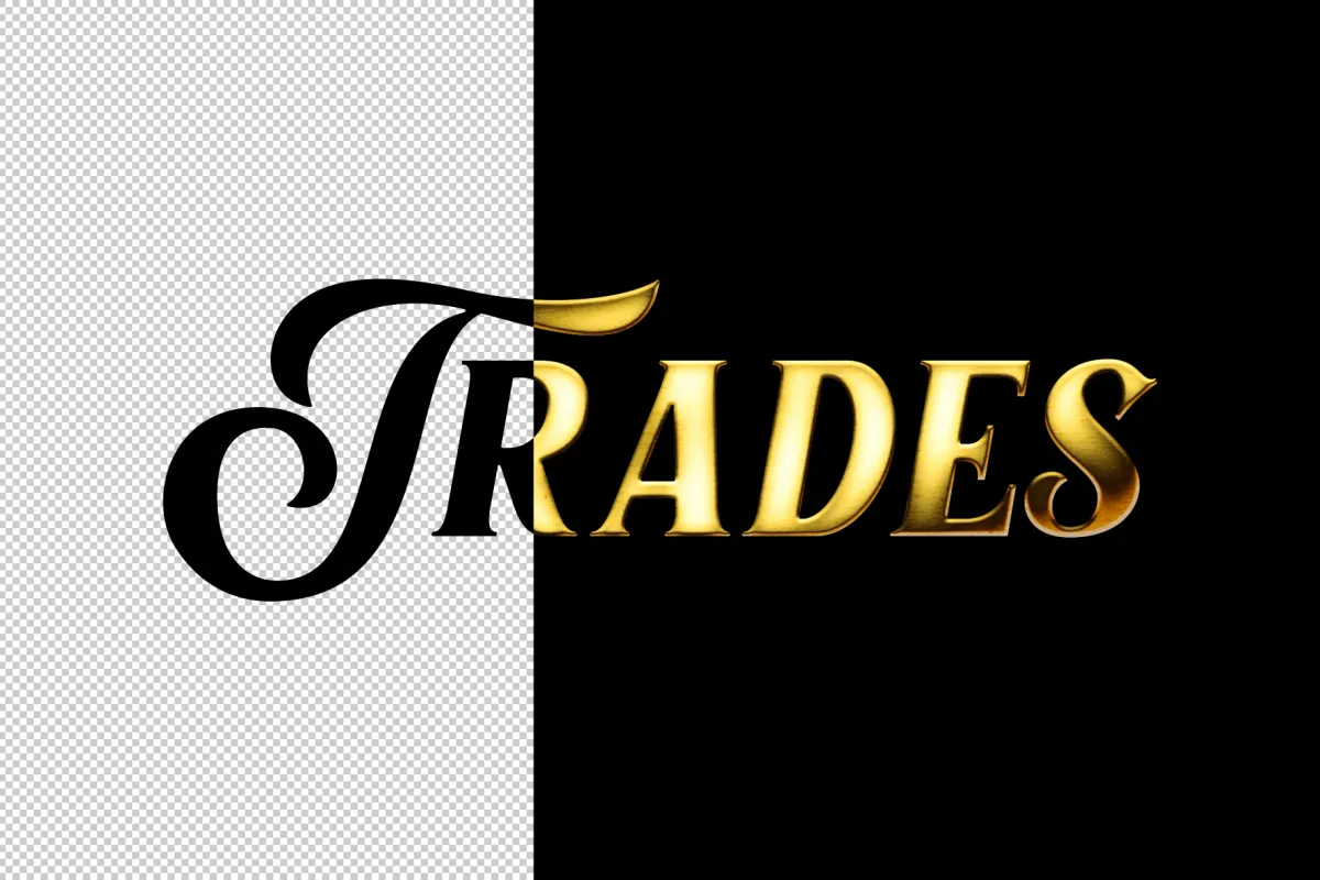 Gold Text Effect