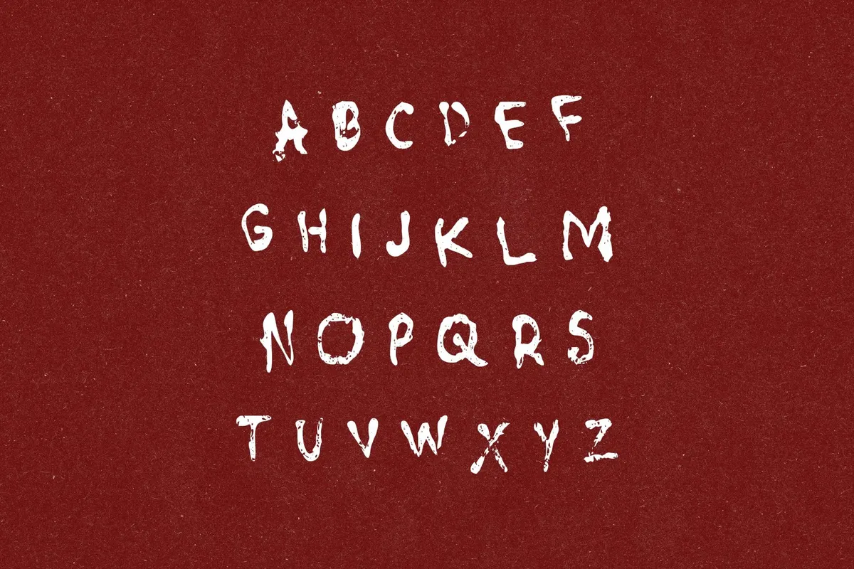 Chainsaw Carnage - Chaotic Creepy Font