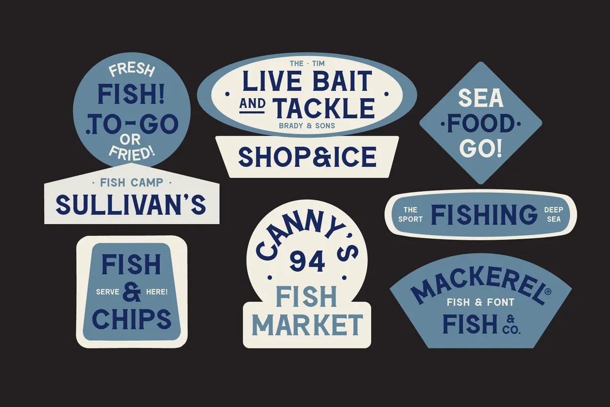 Mackerel Refined - Vintage Serif Display Font