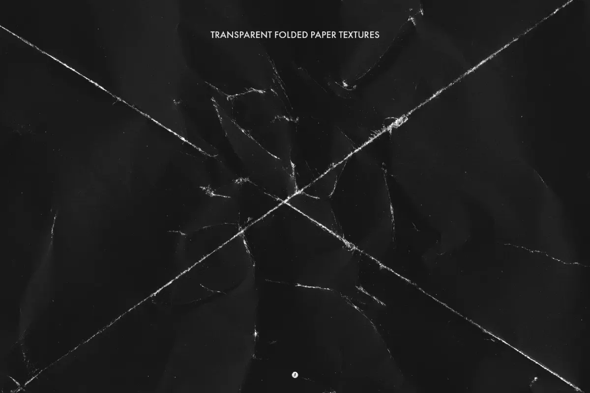 Transparent Folded Paper Textures