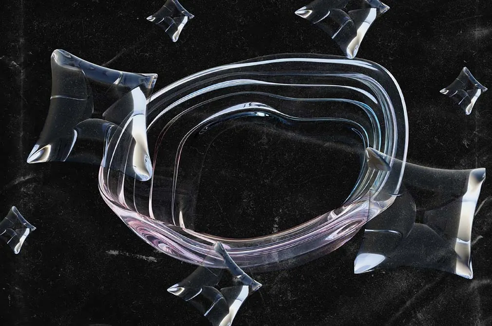 Abstract Liquid Shapes