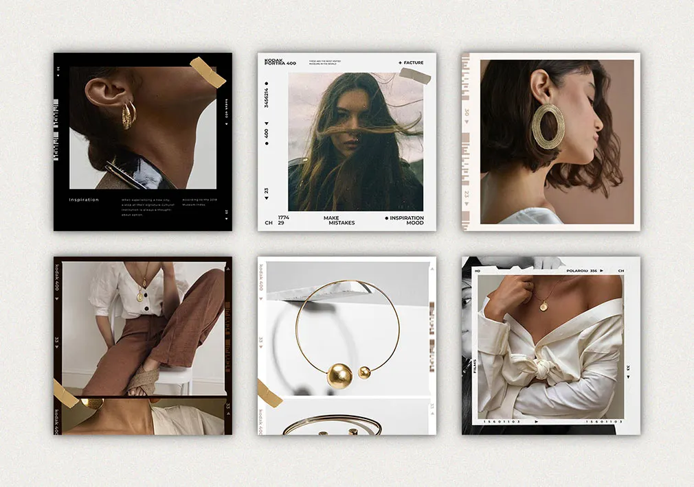 Film Frames Instagram Templates