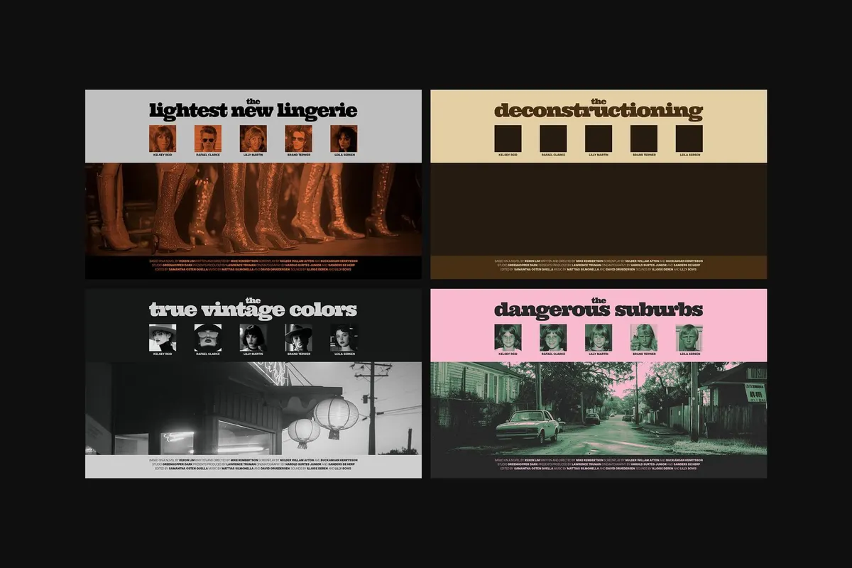 Old Movie Titles Collection