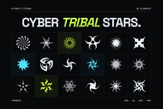 Cyber Tribal Stars