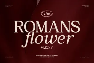 GC Romans Flower - Elegant Serif