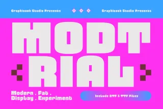 Modtrial Font