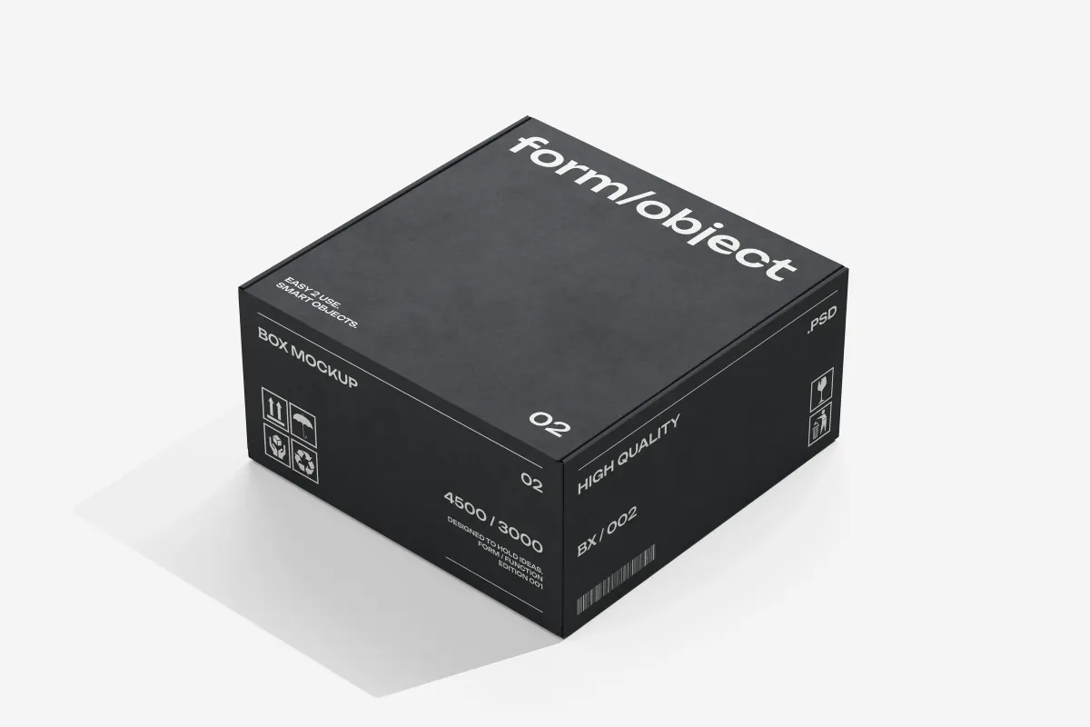 50-in-1 Box Mockup Bundle
