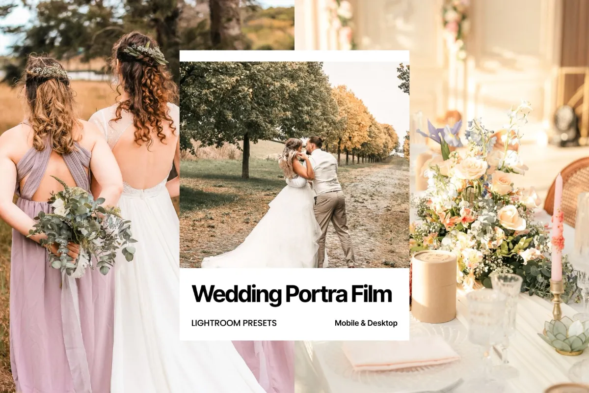 Film Wedding Lightroom Presets