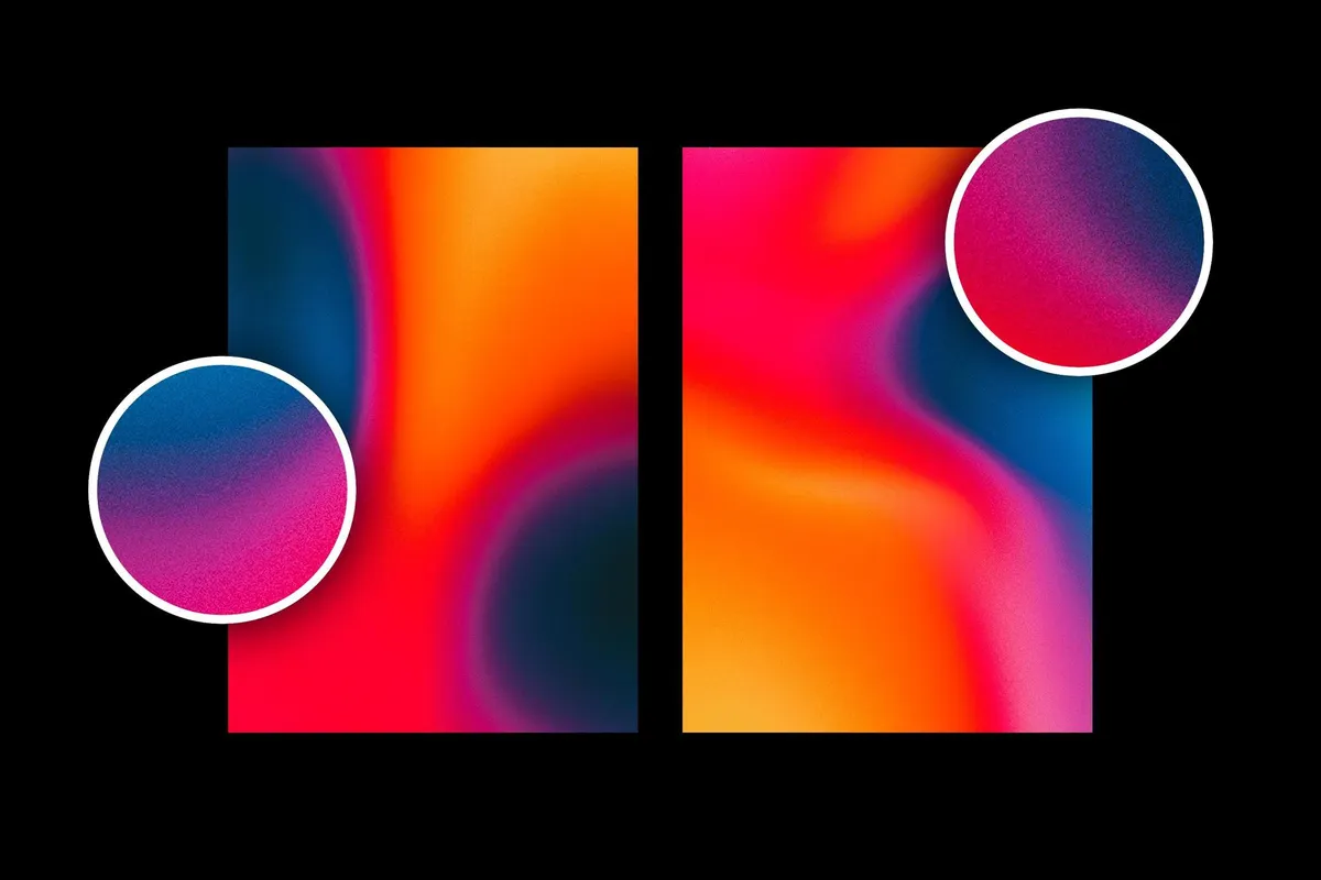 Abstract Noisy Gradient Texture