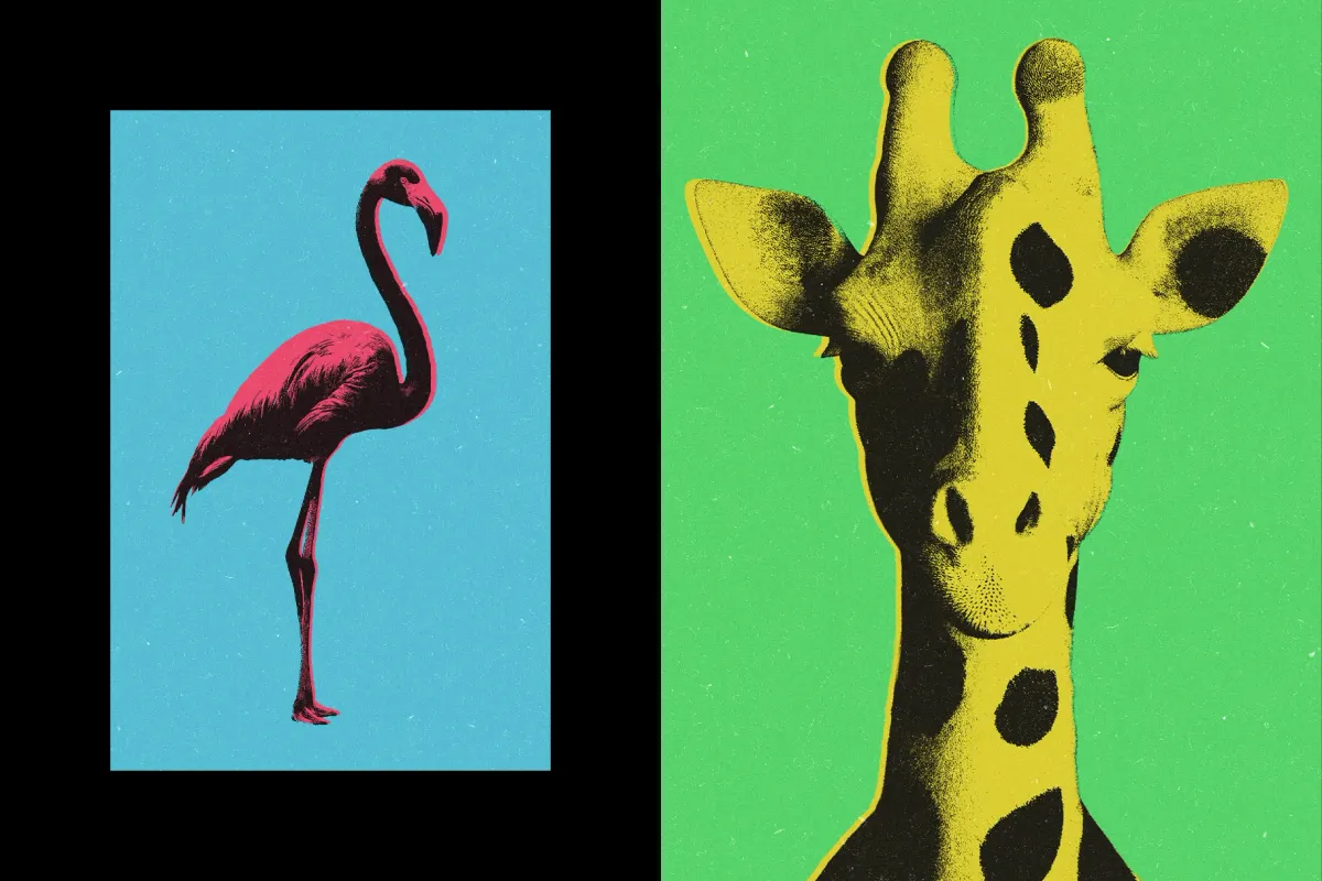 Pop Art Photo Effect