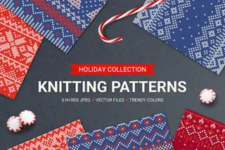 6 Knitting Seamless Patterns