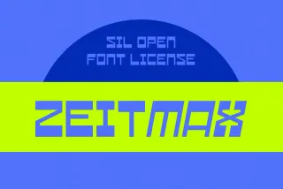 Zeitmax Font
