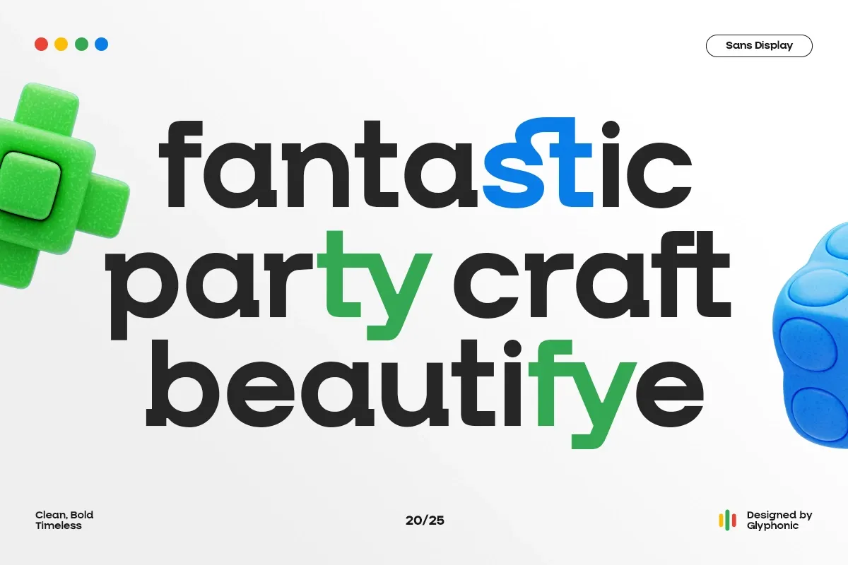 GC Natify – Bold Modern Sans