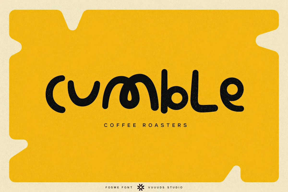 Fosme - Rounded Monoline Sans
