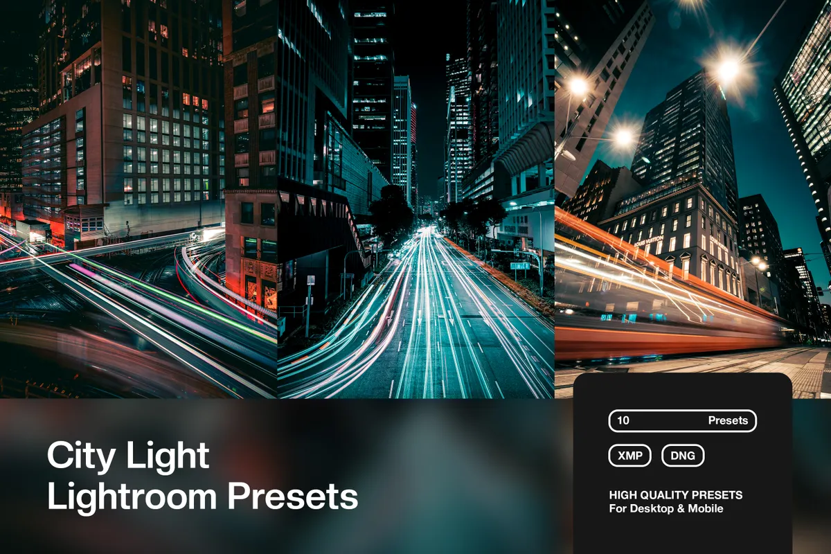 City Light Lightroom Presets