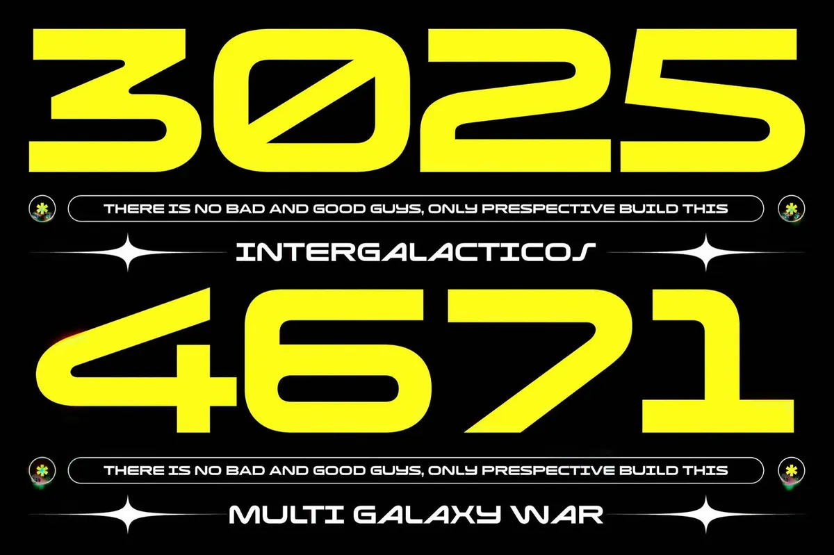 403 Mokino — Hi-Tech Futuristic Display Font