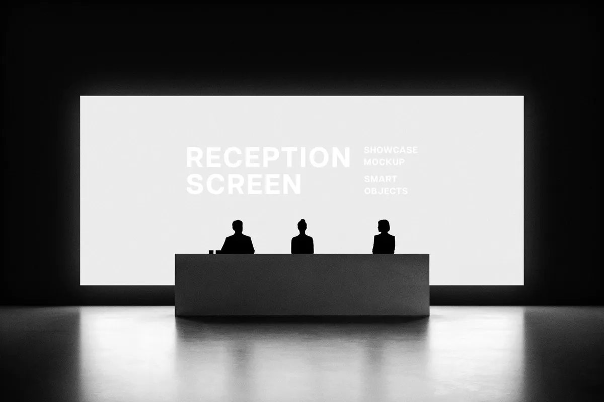 Reception Screen Mockup