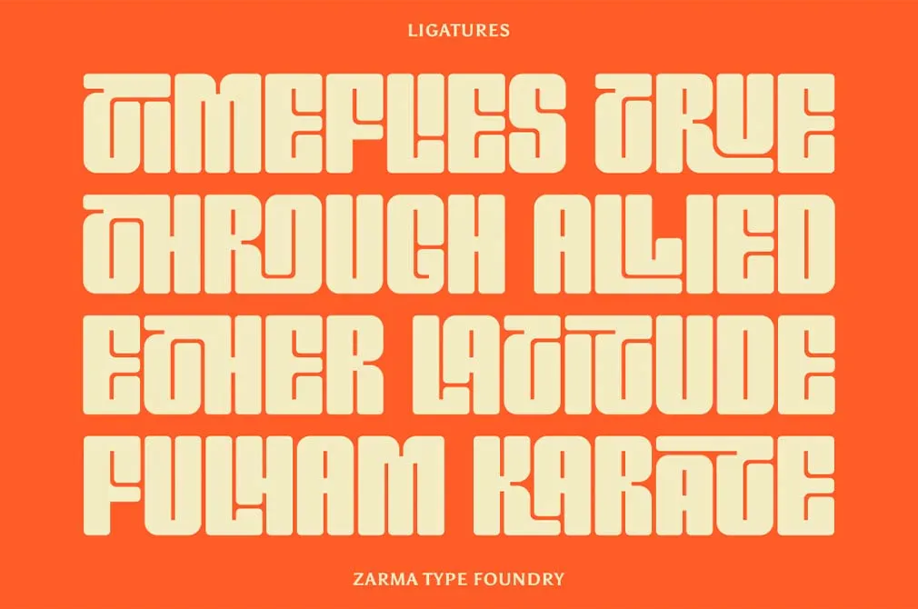 Entuista — Chunky Display Font
