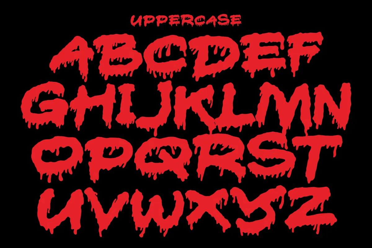 Shade Whisper — Dripping Horror Halloween Font | Pixelbuddha