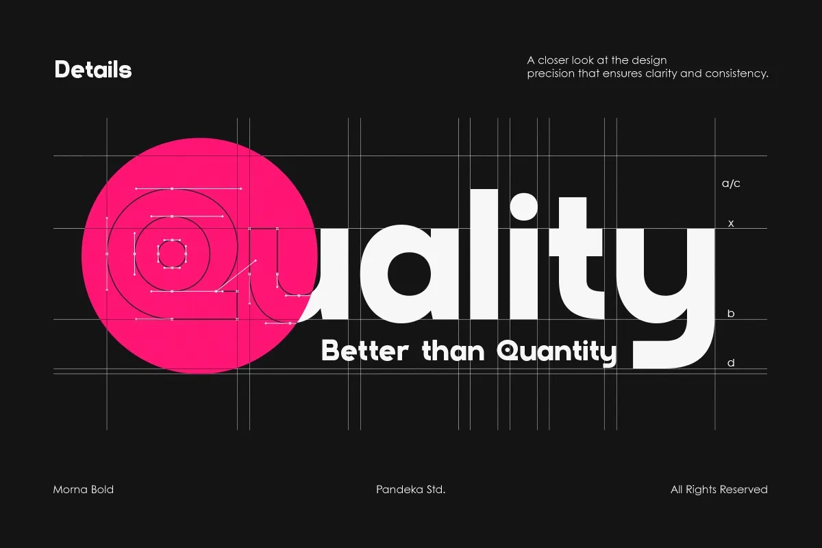 Morna Bold - Bold Tech Sans Serif Font