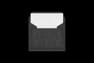 Envelope Mockup