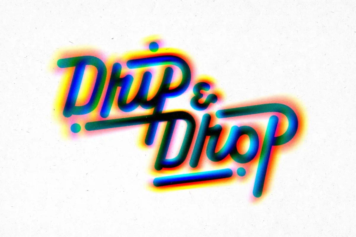 RGB Glow Text Effect