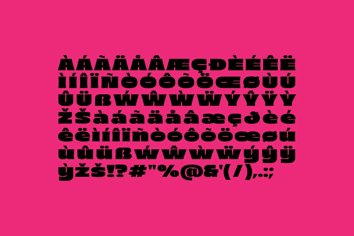 Wister - Groovy Bold Display Font