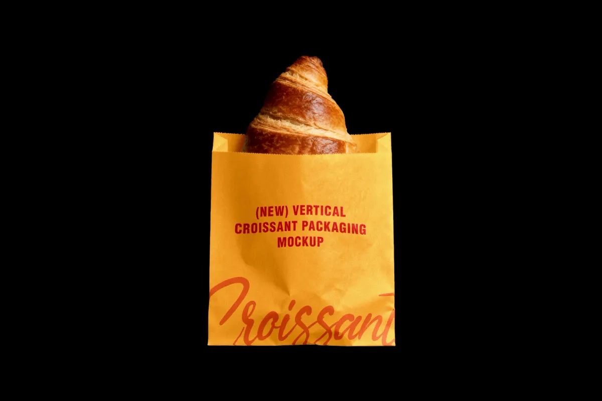 Croissant Bakery Mockup