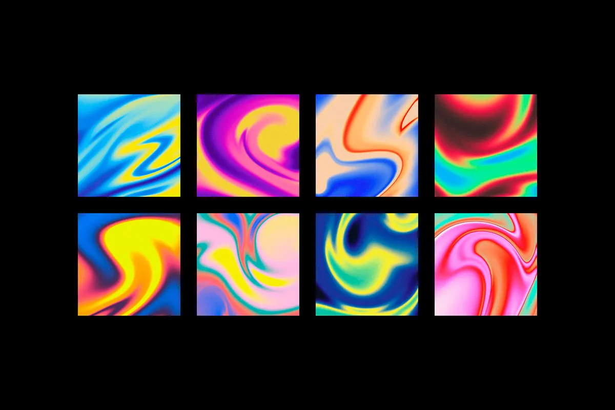 Fluid Gradient: Background Textures Bundle