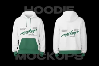 Oversized Hoodie Mockups 3D