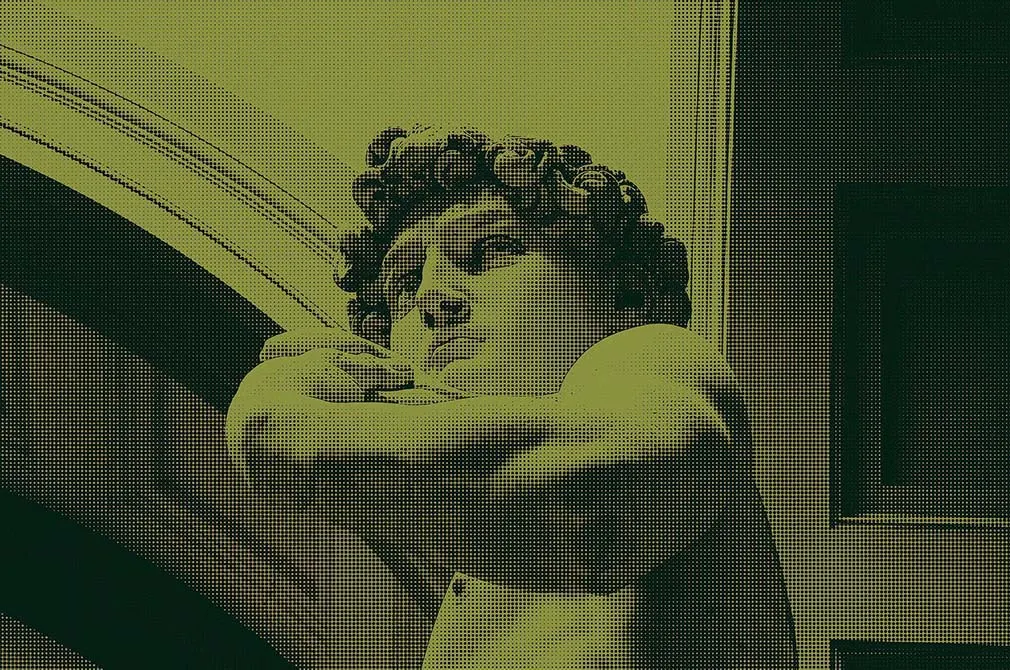 Acid Halftone Photo Effect