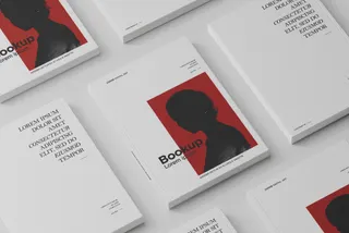 LIBER A4 Book Mockup Vol.1