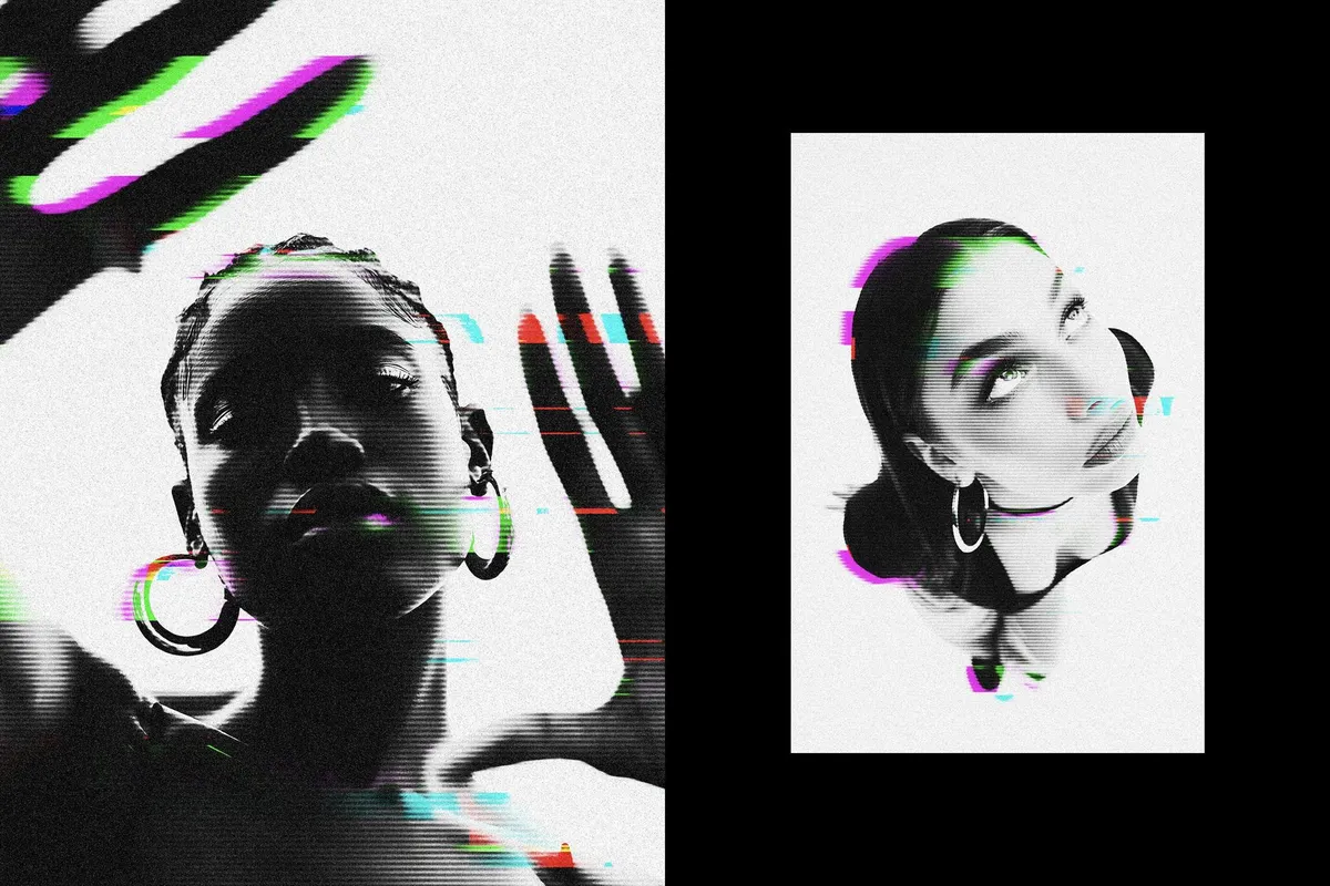 Glitch Photo Effect