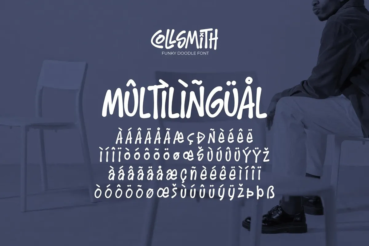Collsmith — Funky Doodle Font