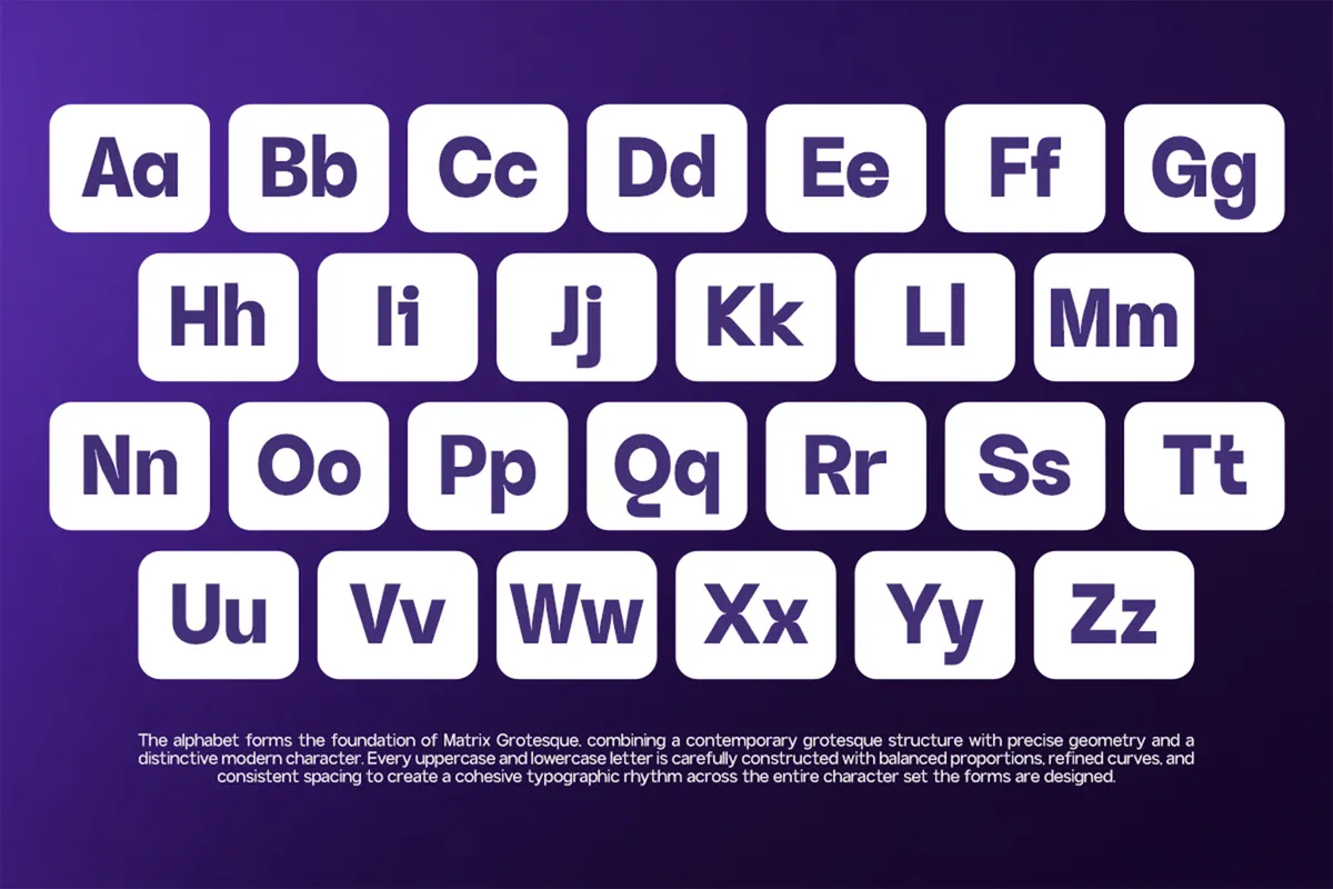 GC Matrix Vol. 2 - Ink Trap Sans Serif Font Family