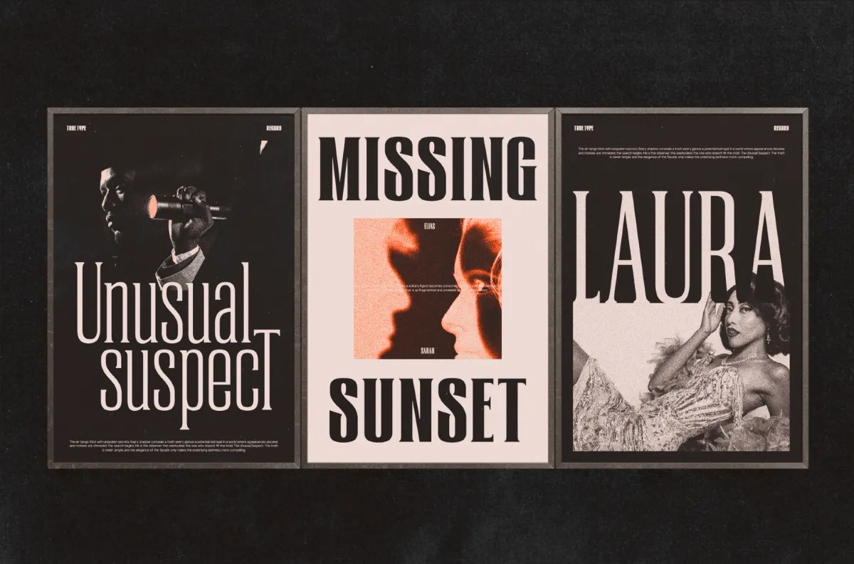 TRT Regard - Condensed Display Font