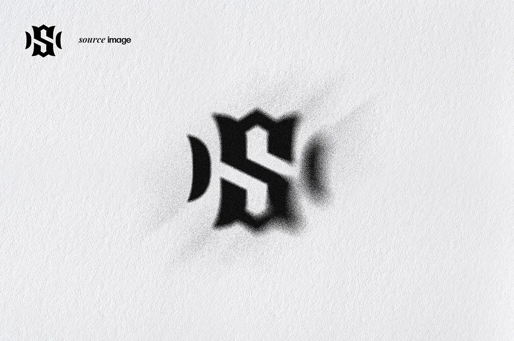 Spray Stencil Layer Style