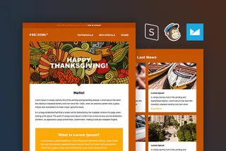 Thanksgiving Email Template