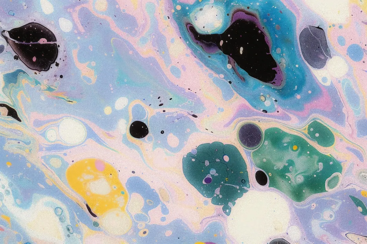 Oil & Water: Abstract Liquid Texture Backgrounds
