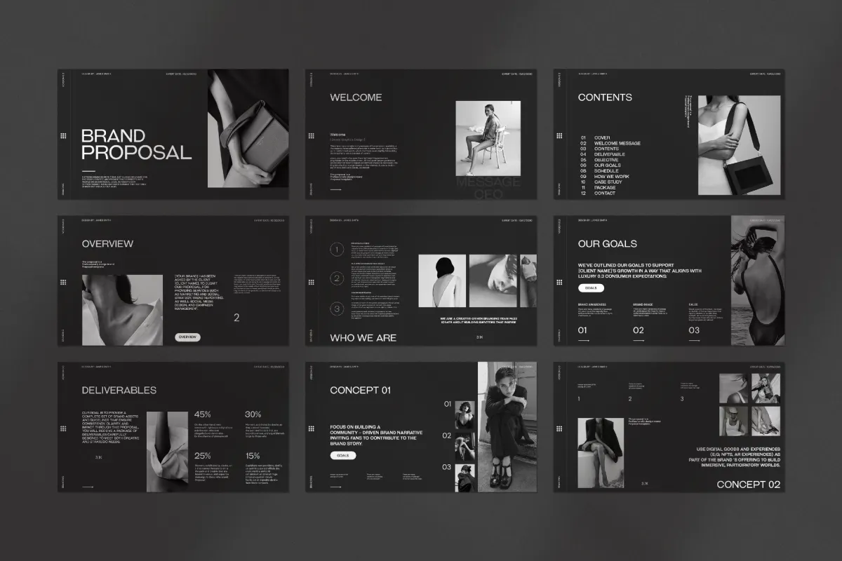 Brand Proposal Presentation Template
