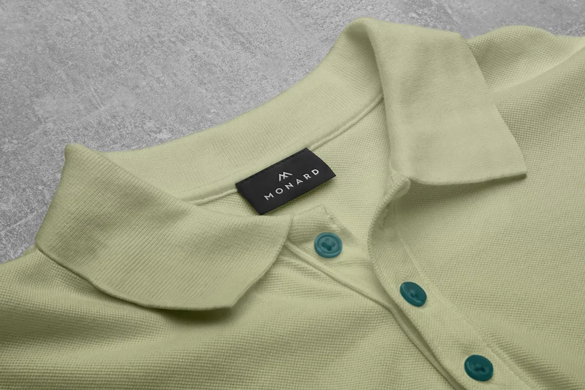Woven Label Tag Logo Mockup